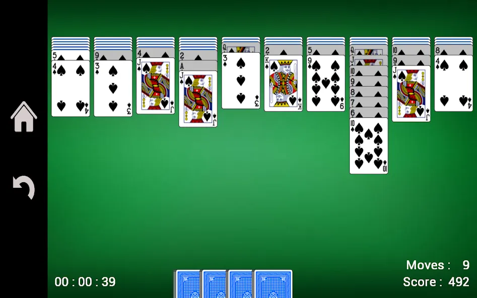 Spider Solitaire [MOD: Premium/Unlocked] - Скриншот 4