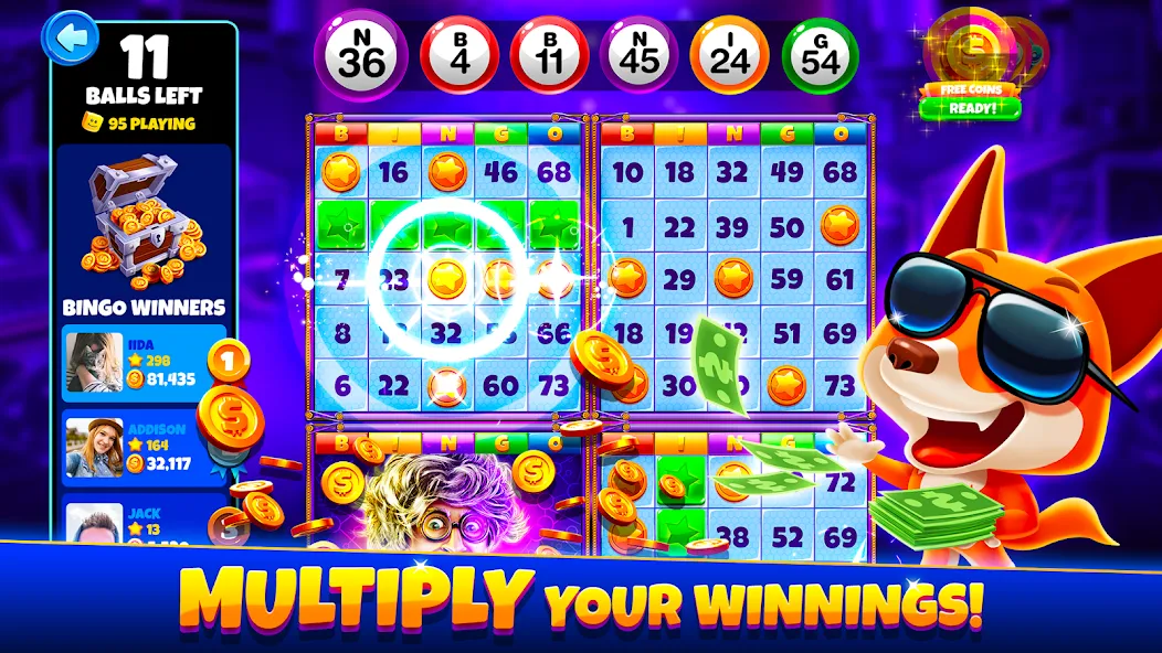 Xtreme Bingo! Slots Bingo Game [MOD: Разблокировано] - Скриншот 1