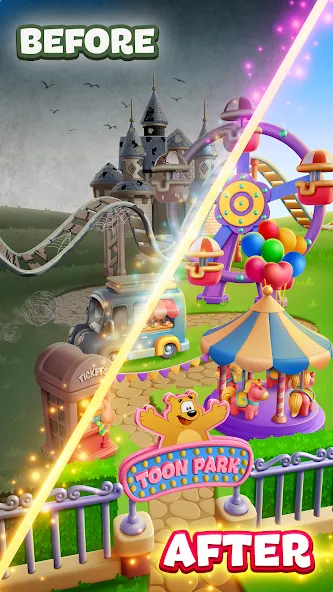 Toon Blast (Тун Бласт) [MOD: Все разблокировано] - Скриншот 3