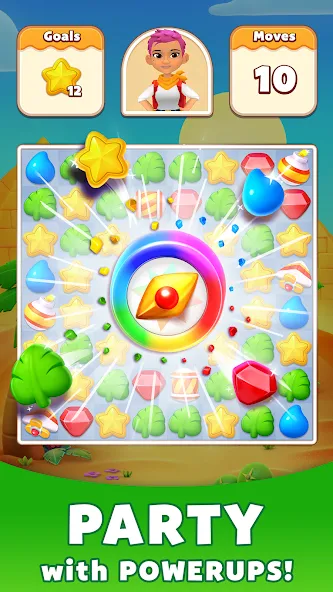 Treasure Party: Puzzle Fun! (Трежер Пати) [MOD: Все разблокировано] - Скриншот 4