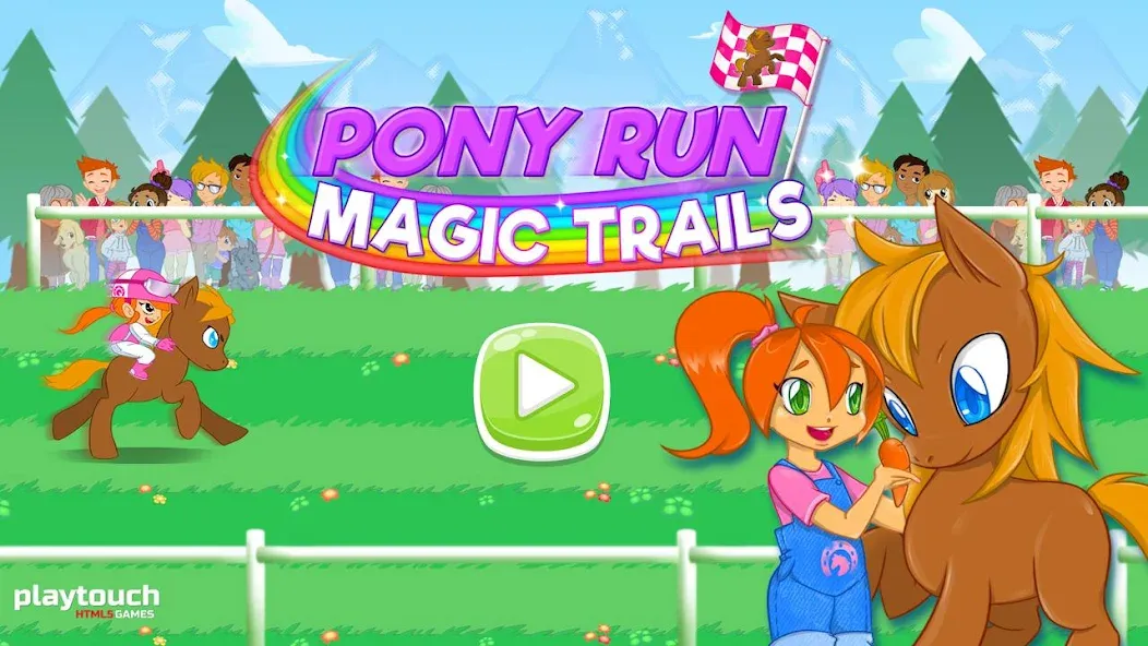 Pony Run : Magic Trails (Пони Ран) [MOD: Mega Mod/Меню] - Скриншот 4