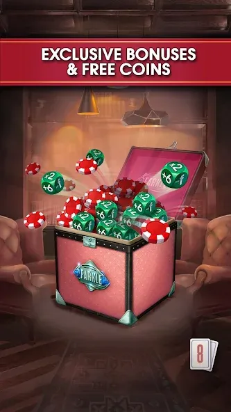 Farkle online 10000 Dice Game [MOD: Много монет/Энергии] - Скриншот 4