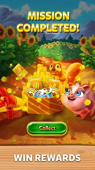 Solitaire Grand Harvest (Солитер Гранд Харвест) [MOD: Меню/Много денег] - Скриншот 5