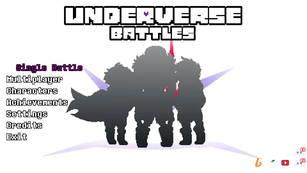 Underverse Battles (Андерверс Баттлз) [MOD: Разблокировано] - Скриншот 1