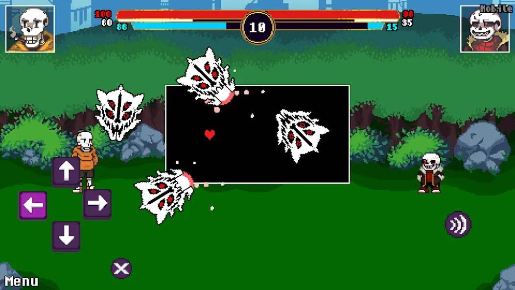 Underverse Battles (Андерверс Баттлз) [MOD: Разблокировано] - Скриншот 4