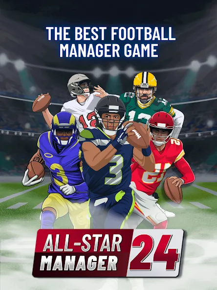 Fantasy Football Bowl Manager (Американ) [MOD: Меню/Много денег] - Скриншот 5