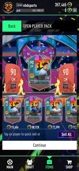NHDFUT 23 Draft & Packs [MOD: Разблокировано] - Скриншот 2