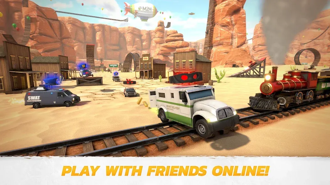 Crash Drive 3: Car Stunting (Крэш Драйв 3) [MOD: Все разблокировано] - Скриншот 1