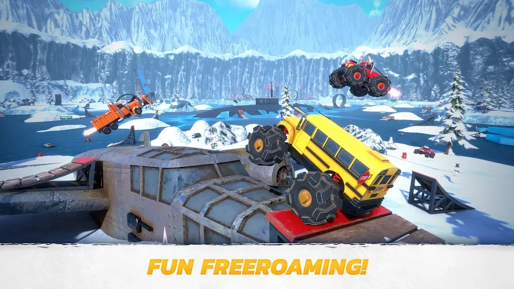 Crash Drive 3: Car Stunting (Крэш Драйв 3) [MOD: Все разблокировано] - Скриншот 4