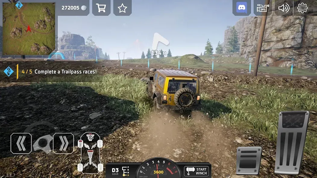 Off Road 4×4 Driving Simulator (Офф Роад) [MOD: Меню/Много денег] - Скриншот 2