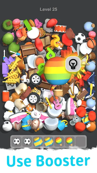 Match Tile 3D — Calm Matching (Матч Тайл 3Д) [MOD: Меню/Много денег] - Скриншот 2