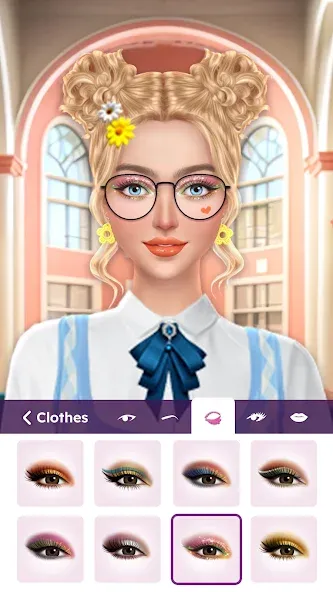 College Dress Up for Girls (Капель Макеовер) [MOD: Бесконечные деньги] - Скриншот 4