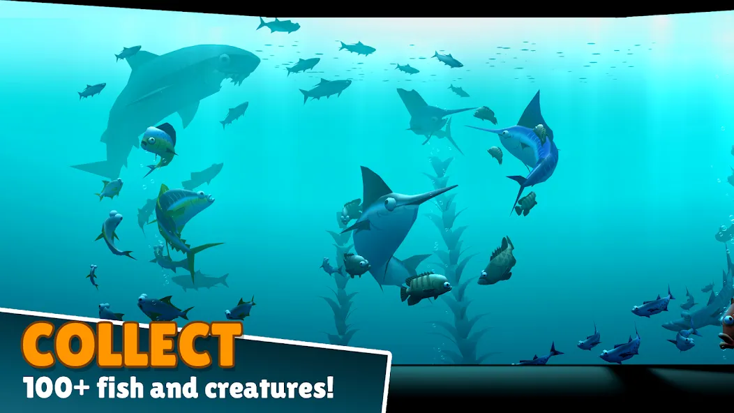 Creatures of the Deep: Fishing (Кричерс оф зе Дип) [MOD: Premium/Unlocked] - Скриншот 3