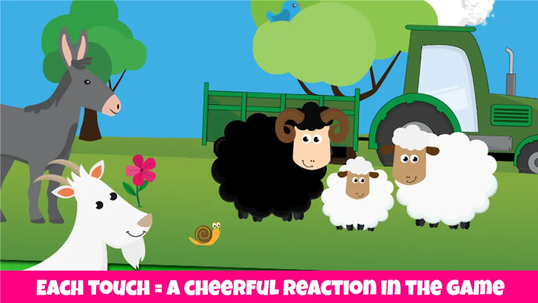 Farm animals game for babies [MOD: Mega Mod/Меню] - Скриншот 1