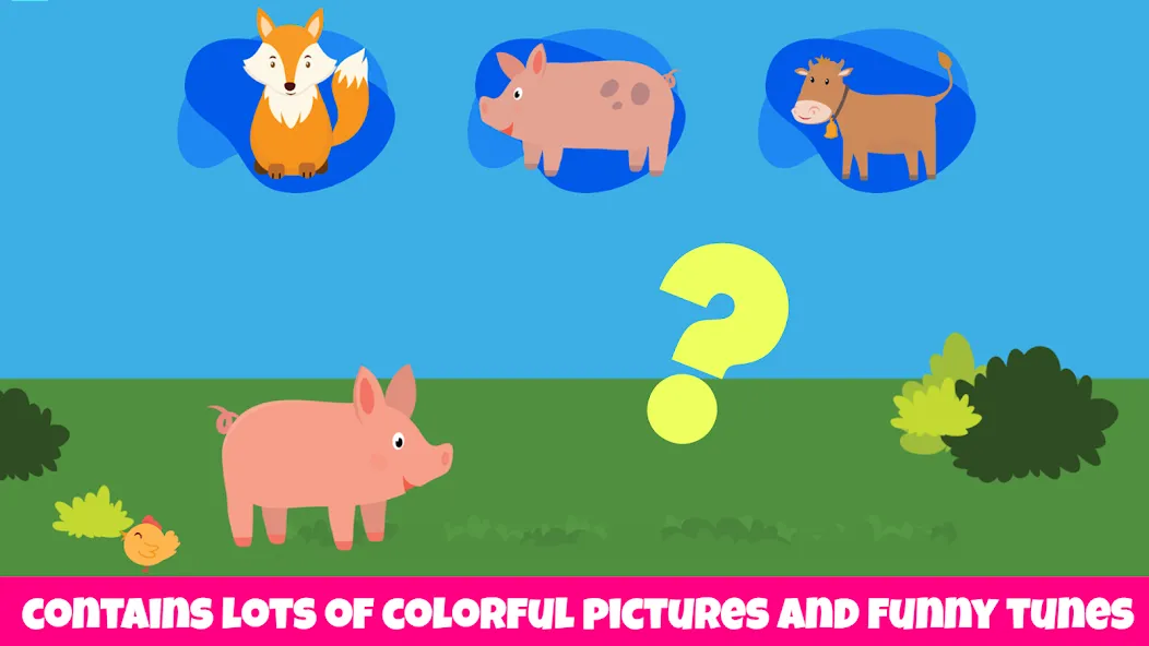 Farm animals game for babies [MOD: Mega Mod/Меню] - Скриншот 4