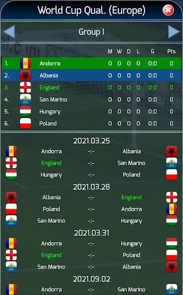 True Football National Manager (Тру Футбол Национальный Менеджер) [MOD: Mega Mod/Меню] - Скриншот 3