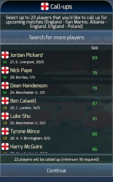 True Football National Manager (Тру Футбол Национальный Менеджер) [MOD: Mega Mod/Меню] - Скриншот 4