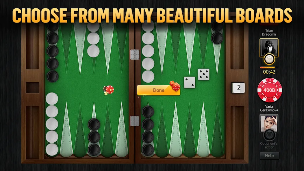 PlayGem Backgammon Play Live [MOD: Все разблокировано] - Скриншот 5
