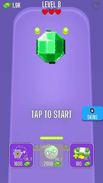 Saw Brick Crusher – Pong 3D (Со Брик Крашер) [MOD: Мод Меню/Взлом] - Скриншот 2