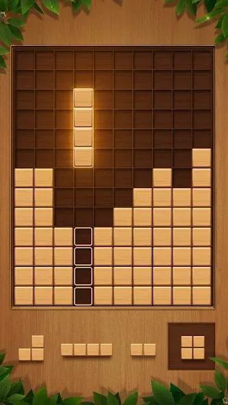 QBlock: Wood Block Puzzle Game (Вуд Блок Пазл) [MOD: Premium/Unlocked] - Скриншот 2