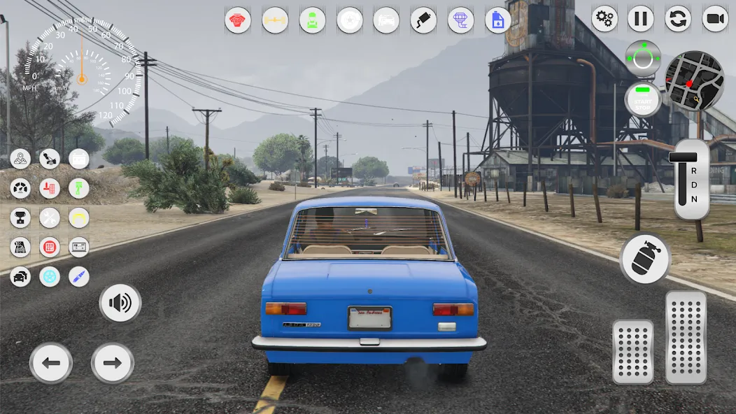 VAZ Cars: Soviet City Ride [MOD: Мод Меню/Взлом] - Скриншот 1