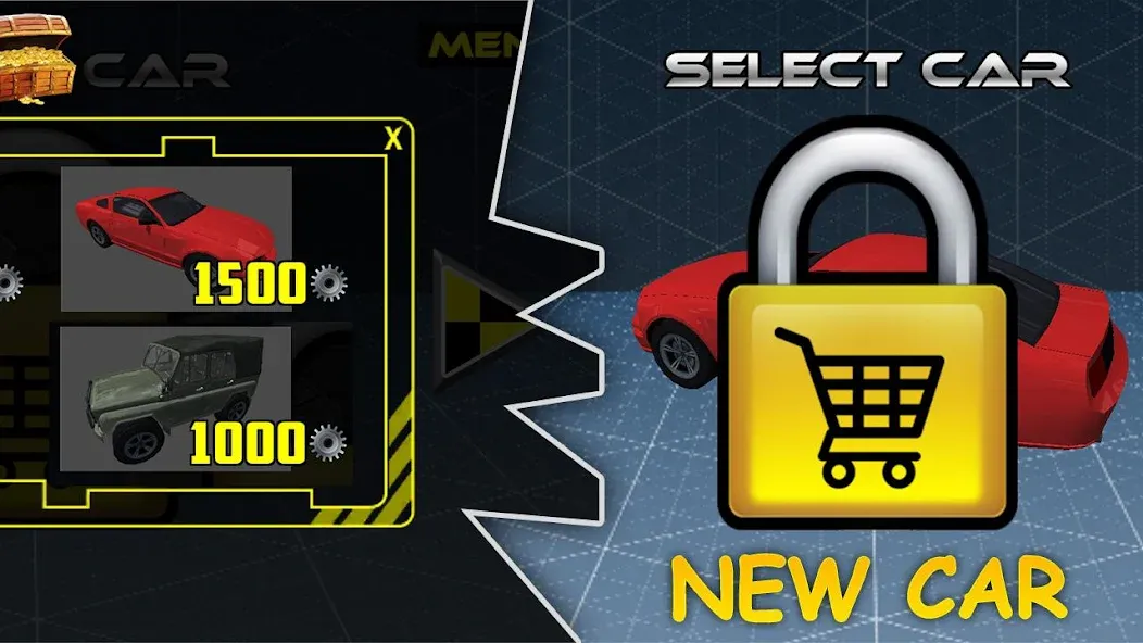 Car Crash Test Simulator [MOD: Mega Mod/Меню] - Скриншот 4