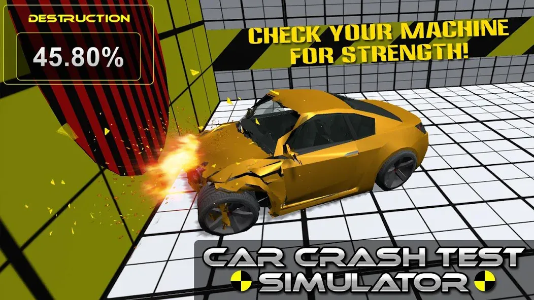 Car Crash Test Simulator [MOD: Mega Mod/Меню] - Скриншот 5
