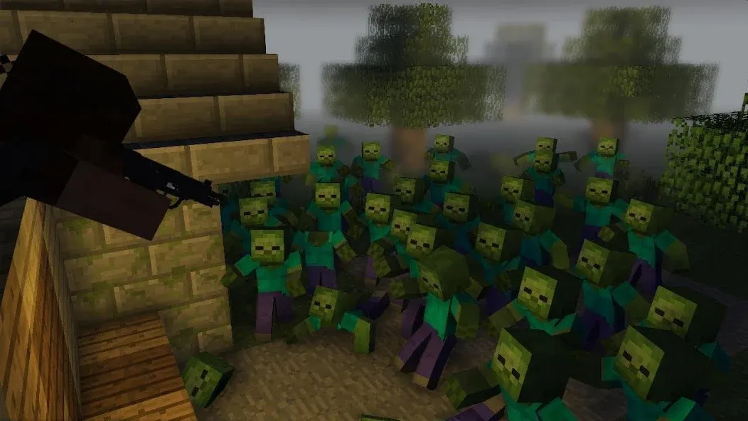 Zombie Apocalypse map for MCPE [MOD: Все открыто] - Скриншот 2