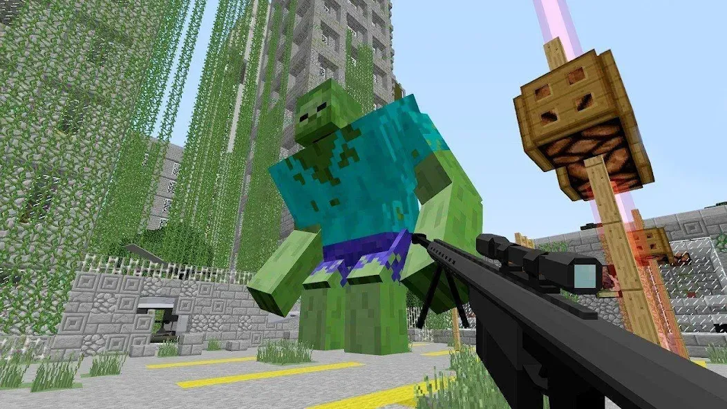 Zombie Apocalypse map for MCPE [MOD: Все открыто] - Скриншот 4