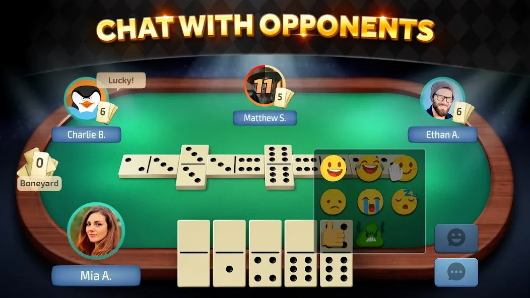 Domino — Dominos online game [MOD: Много монет/Энергии] - Скриншот 1
