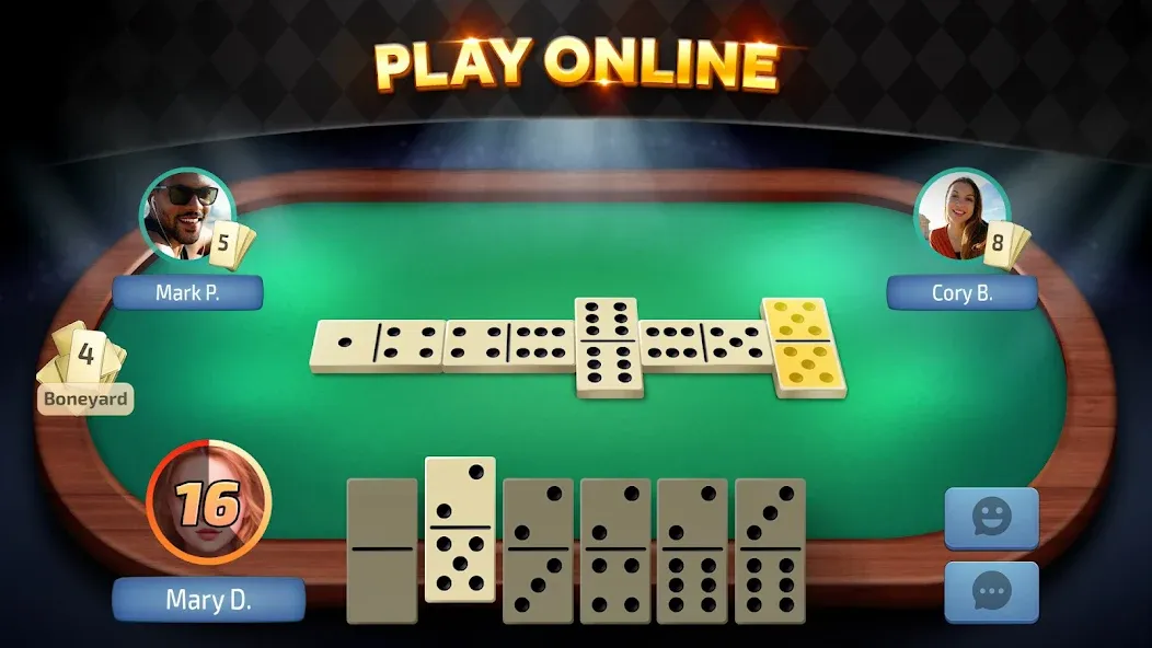 Domino — Dominos online game [MOD: Много монет/Энергии] - Скриншот 2