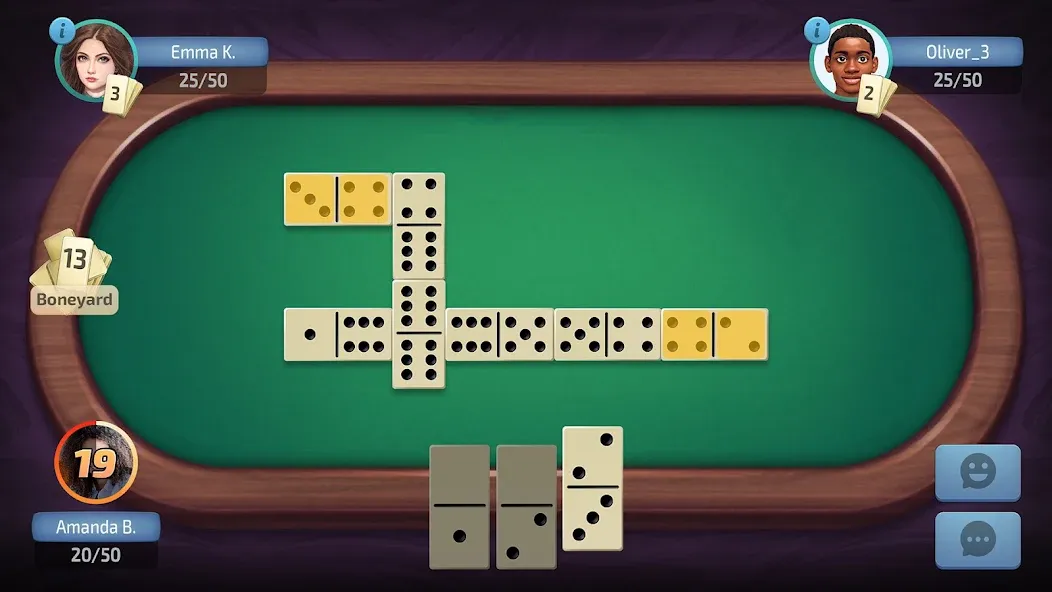 Domino — Dominos online game [MOD: Много монет/Энергии] - Скриншот 5