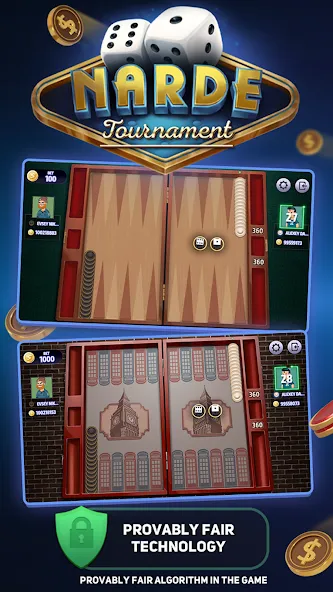 Narde Tournament [MOD: Разблокировано] - Скриншот 1