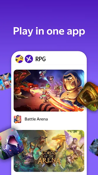 Yandex Games RPG and Role [MOD: Все открыто] - Скриншот 2