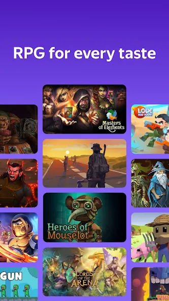 Yandex Games RPG and Role [MOD: Все открыто] - Скриншот 3
