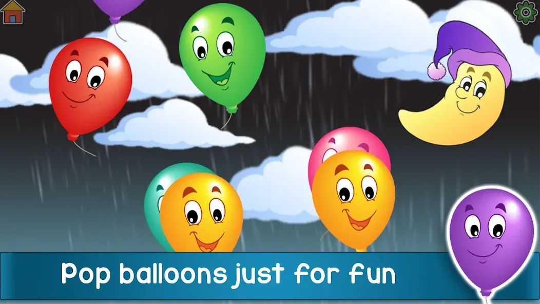 Kids Balloon Pop Game [MOD: Мод Меню/Взлом] - Скриншот 2