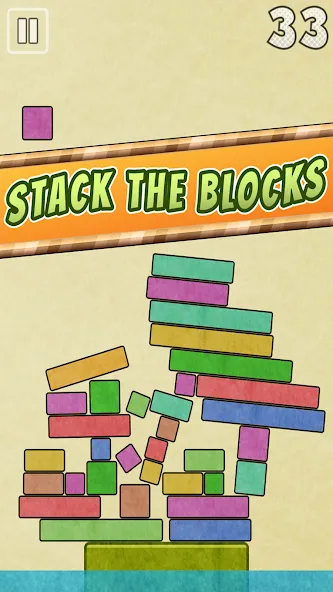 Drop Stack Block Stacking Game (Дроп Стэк блочная игра с укладкой блоков) [MOD: Разблокировано] - Скриншот 2