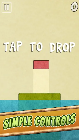 Drop Stack Block Stacking Game (Дроп Стэк блочная игра с укладкой блоков) [MOD: Разблокировано] - Скриншот 3