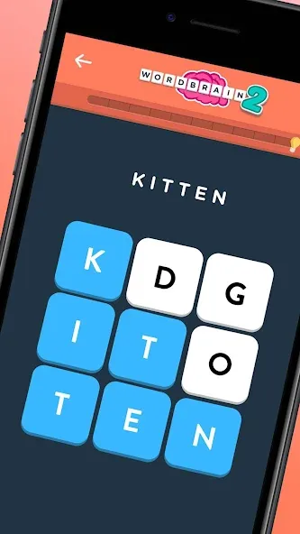 WordBrain 2 — word puzzle game (ВордБрейн 2) [MOD: Меню/Много денег] - Скриншот 1