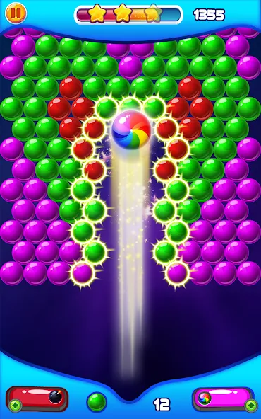 Bubble Shooter 2 (Бабл Шутер 2) [MOD: Меню/Много денег] - Скриншот 2