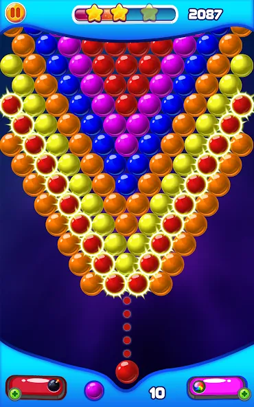 Bubble Shooter 2 (Бабл Шутер 2) [MOD: Меню/Много денег] - Скриншот 3