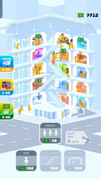 Shopping Mania (Шоппинг Мания) [MOD: Бесконечные деньги] - Скриншот 1