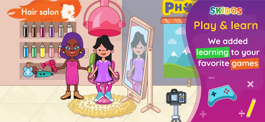SKIDOS Preschool Learning Game (Прескул Кидс лернинг геймс) [MOD: Mega Mod/Меню] - Скриншот 3