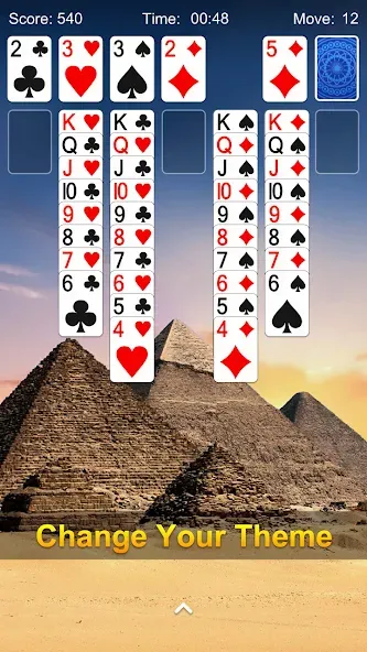 Solitaire — Classic Card Game (Солитер) [MOD: Все открыто] - Скриншот 4