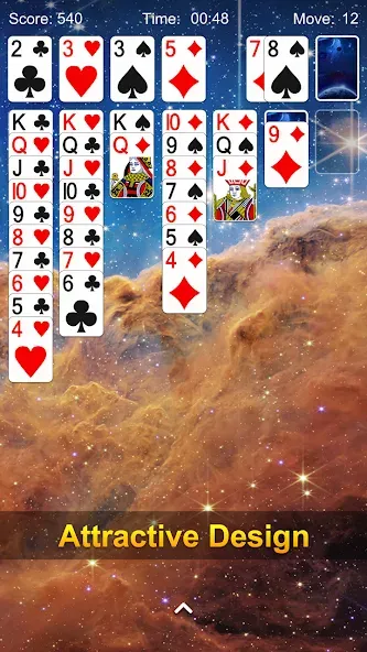 Solitaire — Classic Card Game (Солитер) [MOD: Все открыто] - Скриншот 5