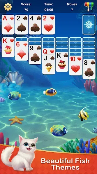 Solitaire Jigsaw Puzzle (Солитер Пазл) [MOD: Бесконечные деньги] - Скриншот 2
