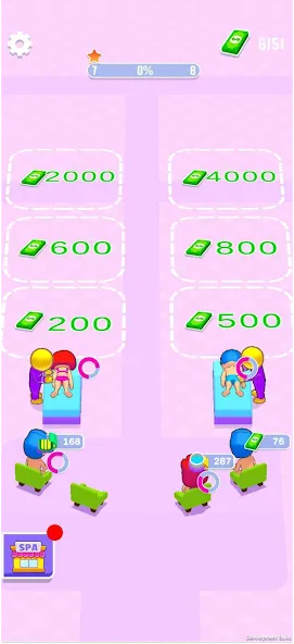 IDLE Spa Salon — 3D Arcade (Айдл Спа Салон) [MOD: Premium/Unlocked] - Скриншот 4