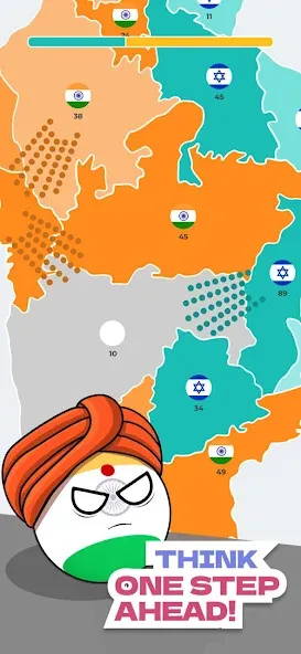 State Battle Conquer Territory (Конквер Стейт) [MOD: Меню/Много денег] - Скриншот 1