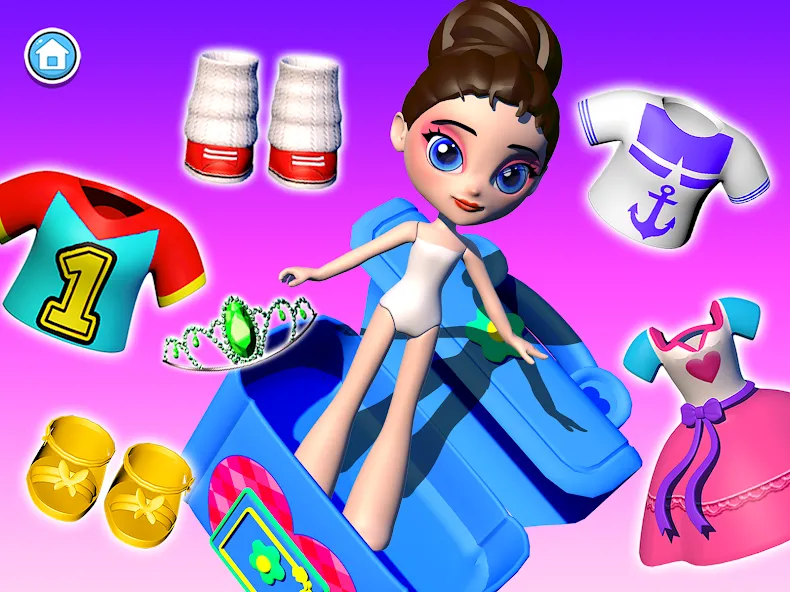 Doll Unbox! Fun Unboxing Games [MOD: Разблокировано] - Скриншот 2