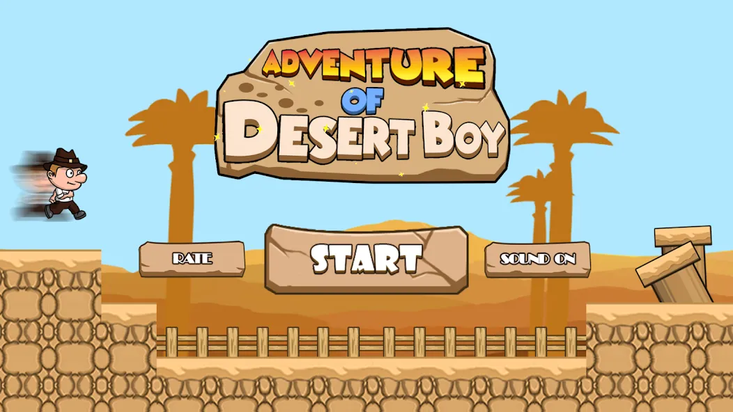 Ted Adventure of Desert Boy (Тед Приключения Пустынного Мальчика) [MOD: Мод Меню/Взлом] - Скриншот 2